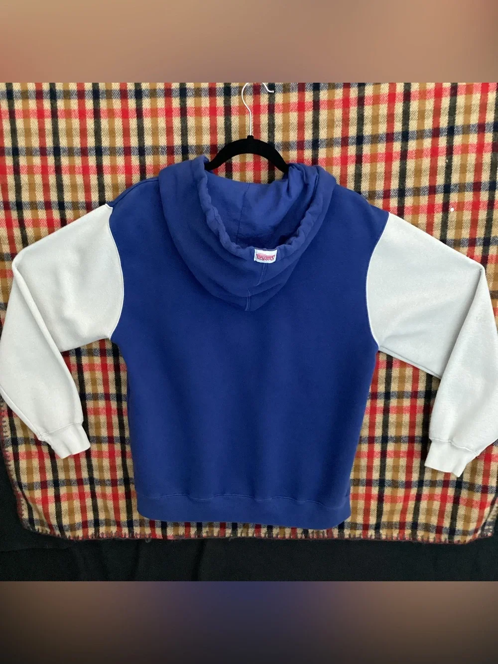 Stitches x Los Angeles dodgers zip up hoodie sweatshirt